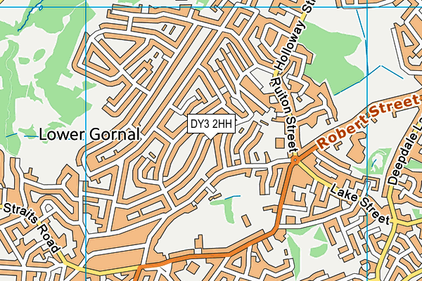 DY3 2HH map - OS VectorMap District (Ordnance Survey)