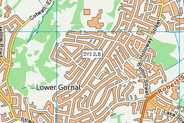 DY3 2LB map - OS VectorMap District (Ordnance Survey)