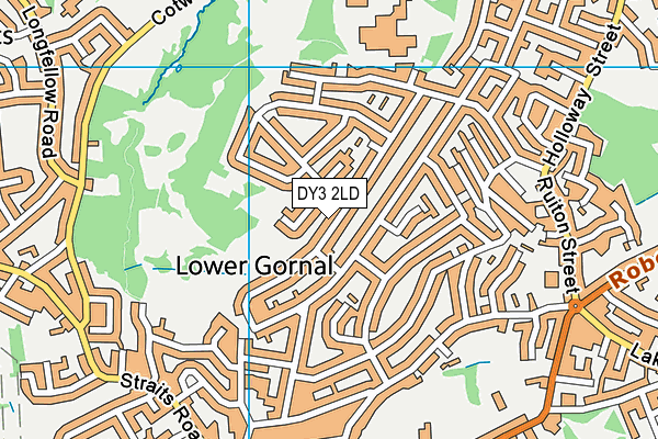 DY3 2LD map - OS VectorMap District (Ordnance Survey)