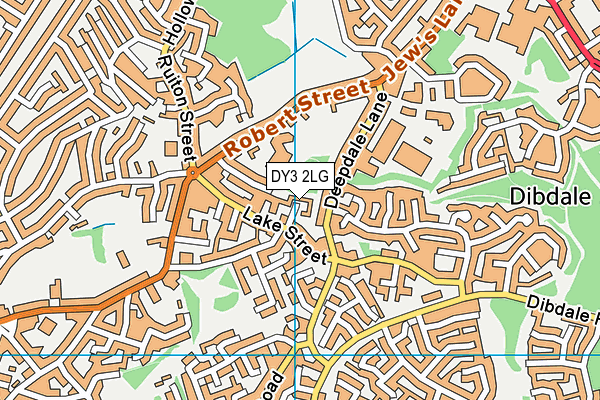 DY3 2LG map - OS VectorMap District (Ordnance Survey)