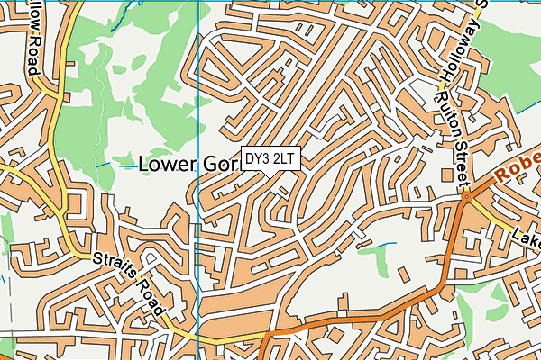 DY3 2LT map - OS VectorMap District (Ordnance Survey)