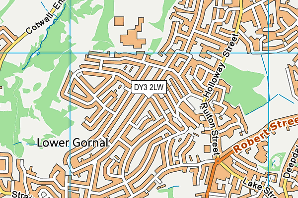 DY3 2LW map - OS VectorMap District (Ordnance Survey)