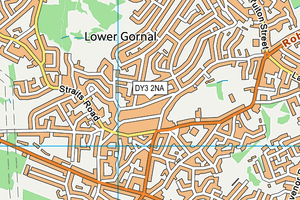 DY3 2NA map - OS VectorMap District (Ordnance Survey)