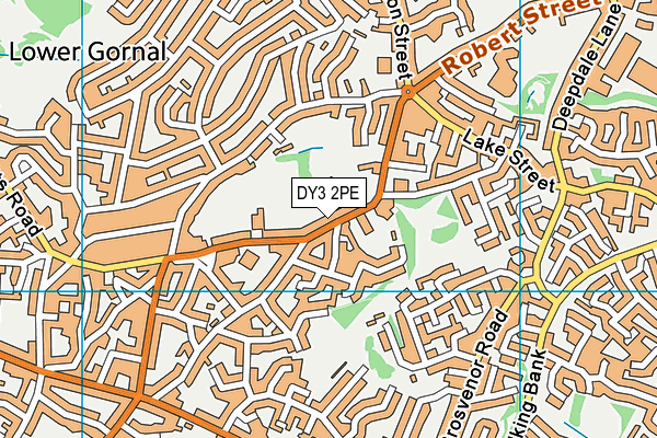 DY3 2PE map - OS VectorMap District (Ordnance Survey)