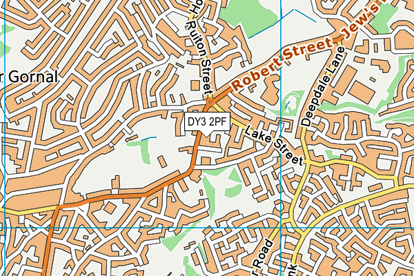 DY3 2PF map - OS VectorMap District (Ordnance Survey)
