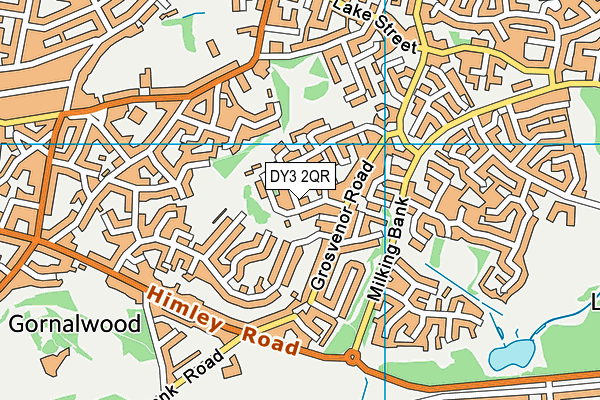 DY3 2QR map - OS VectorMap District (Ordnance Survey)