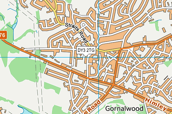 DY3 2TG map - OS VectorMap District (Ordnance Survey)