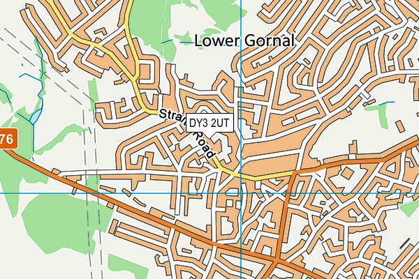 DY3 2UT map - OS VectorMap District (Ordnance Survey)