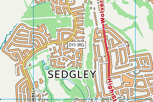 Map of SEDGLEY ACCOUNTING AND BUSINESS SERVICES LIMITED at district scale