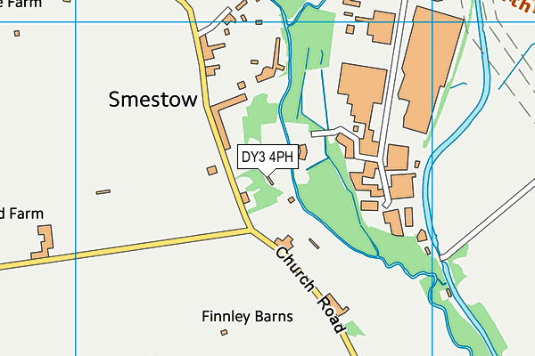 DY3 4PH map - OS VectorMap District (Ordnance Survey)