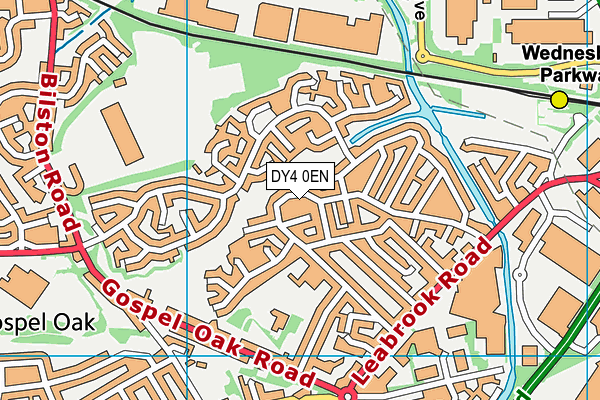 DY4 0EN map - OS VectorMap District (Ordnance Survey)