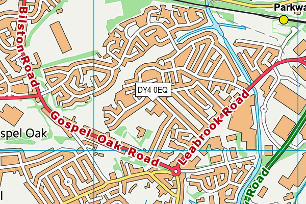DY4 0EQ map - OS VectorMap District (Ordnance Survey)