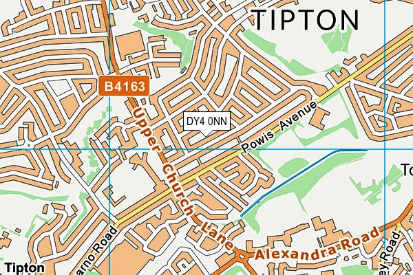 DY4 0NN map - OS VectorMap District (Ordnance Survey)