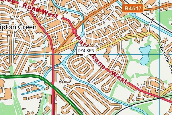 DY4 8PN map - OS VectorMap District (Ordnance Survey)