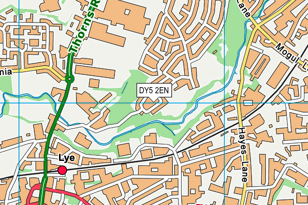 DY5 2EN map - OS VectorMap District (Ordnance Survey)