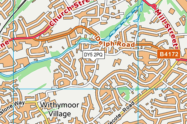 DY5 2PQ map - OS VectorMap District (Ordnance Survey)