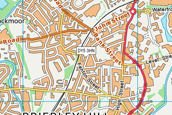 DY5 3HN map - OS VectorMap District (Ordnance Survey)