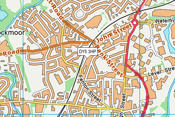 DY5 3HP map - OS VectorMap District (Ordnance Survey)