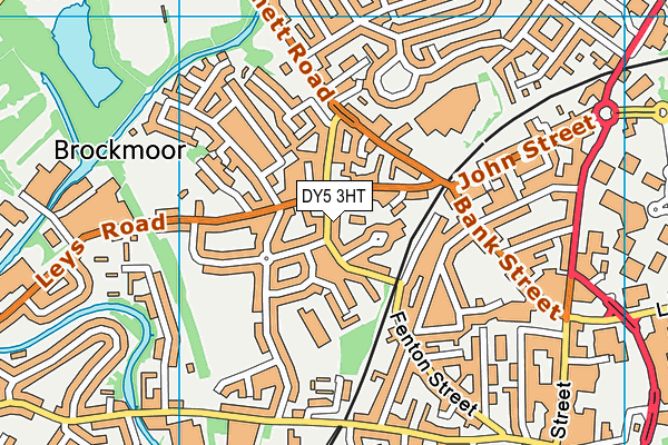 DY5 3HT map - OS VectorMap District (Ordnance Survey)