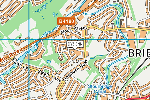 DY5 3NN map - OS VectorMap District (Ordnance Survey)