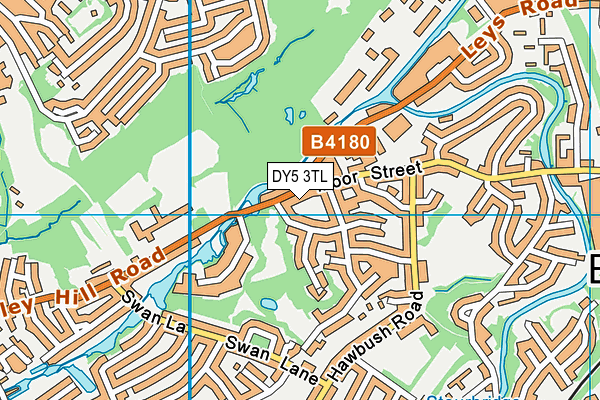 DY5 3TL map - OS VectorMap District (Ordnance Survey)