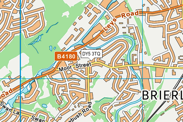 DY5 3TQ map - OS VectorMap District (Ordnance Survey)