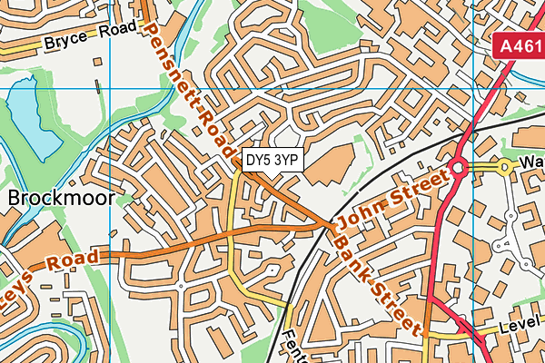 David Lloyd Club (Dudley) map (DY5 3YP) - OS VectorMap District (Ordnance Survey)