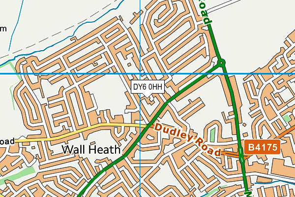 DY6 0HH map - OS VectorMap District (Ordnance Survey)