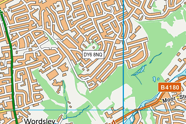 DY6 8NQ map - OS VectorMap District (Ordnance Survey)