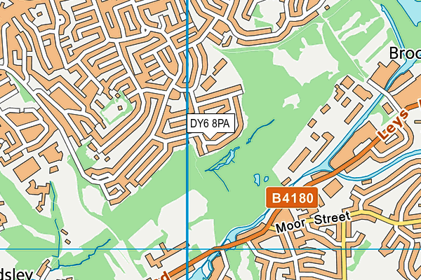 DY6 8PA map - OS VectorMap District (Ordnance Survey)