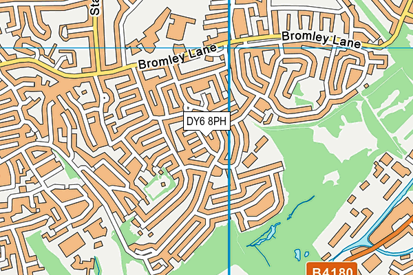 DY6 8PH map - OS VectorMap District (Ordnance Survey)