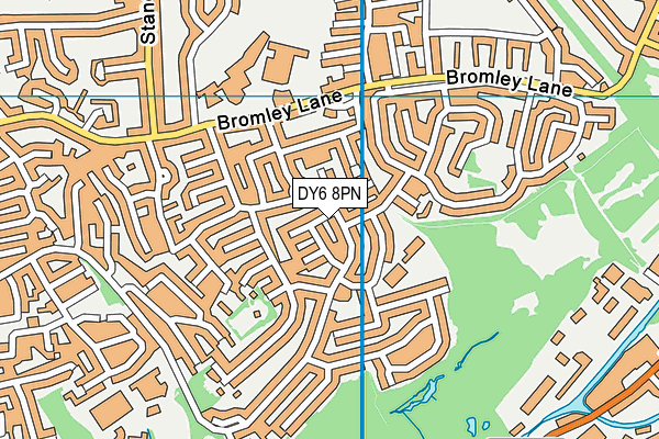 DY6 8PN map - OS VectorMap District (Ordnance Survey)