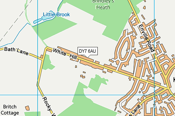 Map of HARLEYS OF KINVER LIMITED at district scale