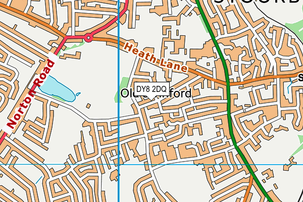 DY8 2DQ map - OS VectorMap District (Ordnance Survey)