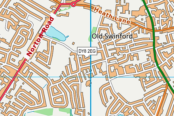 DY8 2EG map - OS VectorMap District (Ordnance Survey)