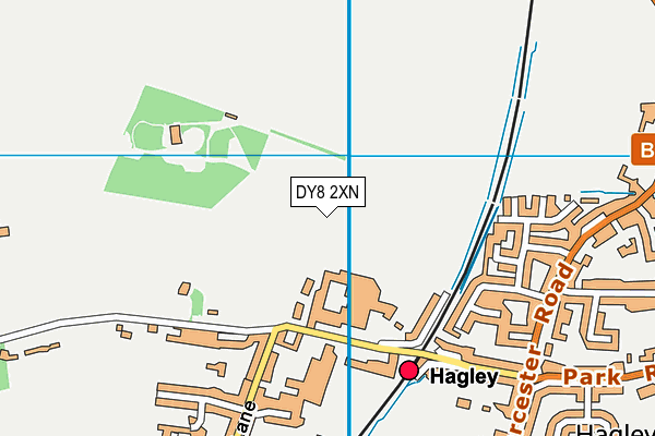 DY8 2XN map - OS VectorMap District (Ordnance Survey)