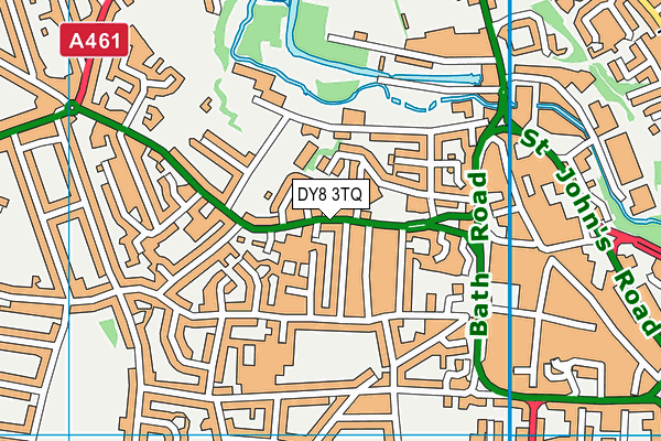 DY8 3TQ map - OS VectorMap District (Ordnance Survey)