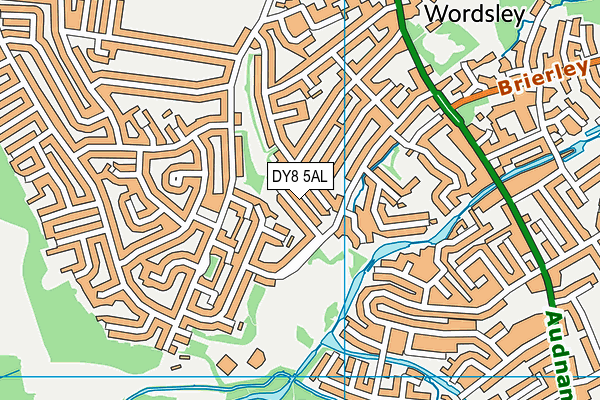 DY8 5AL map - OS VectorMap District (Ordnance Survey)