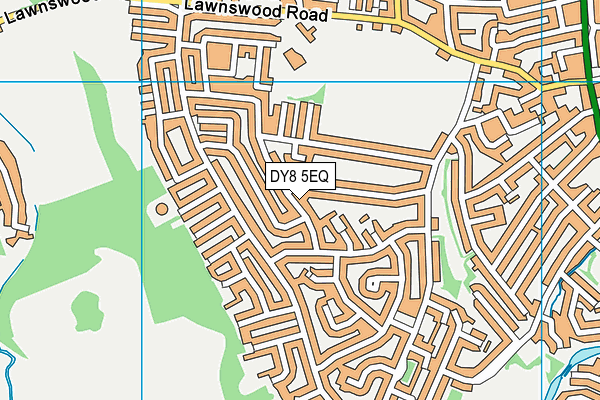 DY8 5EQ map - OS VectorMap District (Ordnance Survey)