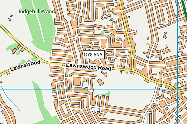 DY8 5NA map - OS VectorMap District (Ordnance Survey)