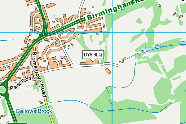 DY9 9LQ map - OS VectorMap District (Ordnance Survey)