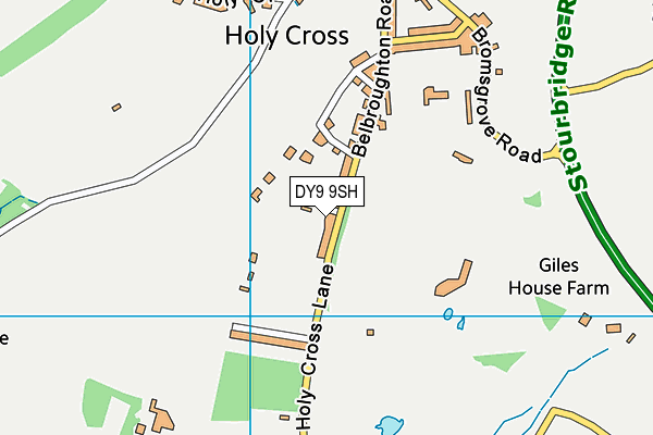 Map of HAYLEY GREEN COMMERCIALS LIMITED at district scale