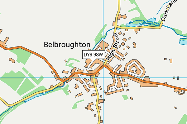 Map of BELBROUGHTON DEVELOPMENTS LTD at district scale