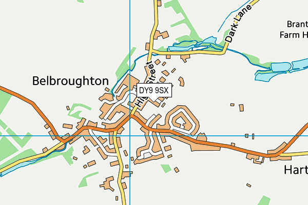 Map of POOCH AVENUE LTD at district scale