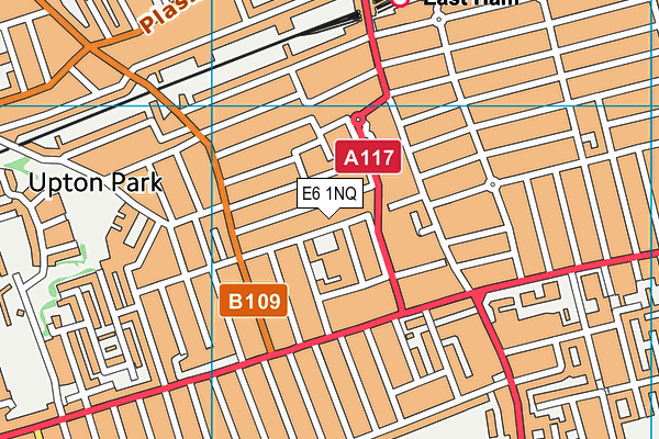 E6 1NQ map - OS VectorMap District (Ordnance Survey)