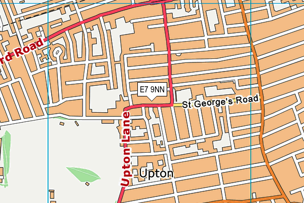 E7 9NN map - OS VectorMap District (Ordnance Survey)