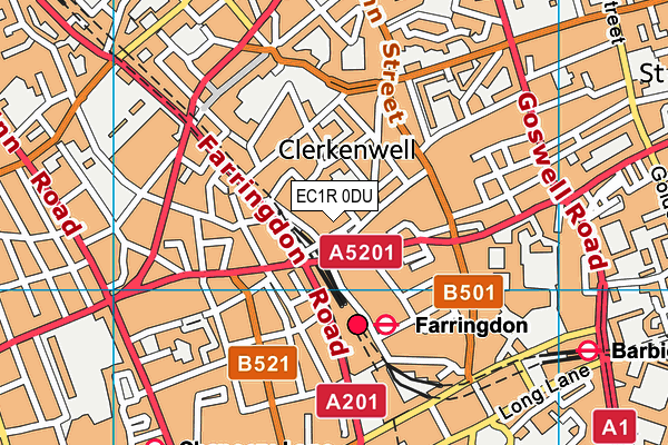Map of DEPTFORD PARK LIMITED at district scale