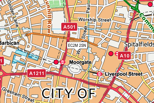 Map of ARBUTHNOT COMMERCIAL ASSET BASED LENDING LIMITED at district scale