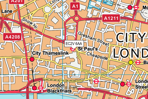 Map of SUMITOMO ELECTRIC FINANCE UK LIMITED at district scale