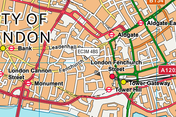 Map of PROGRAM MANAGEMENT SERVICES UK LIMITED at district scale